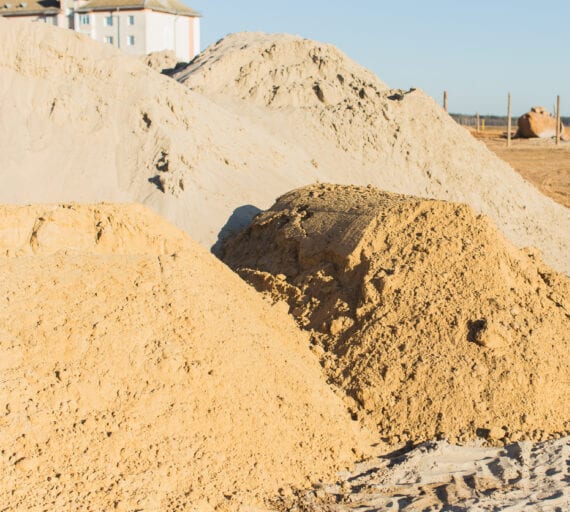 Construction. Construction industry.  Lay the foundation